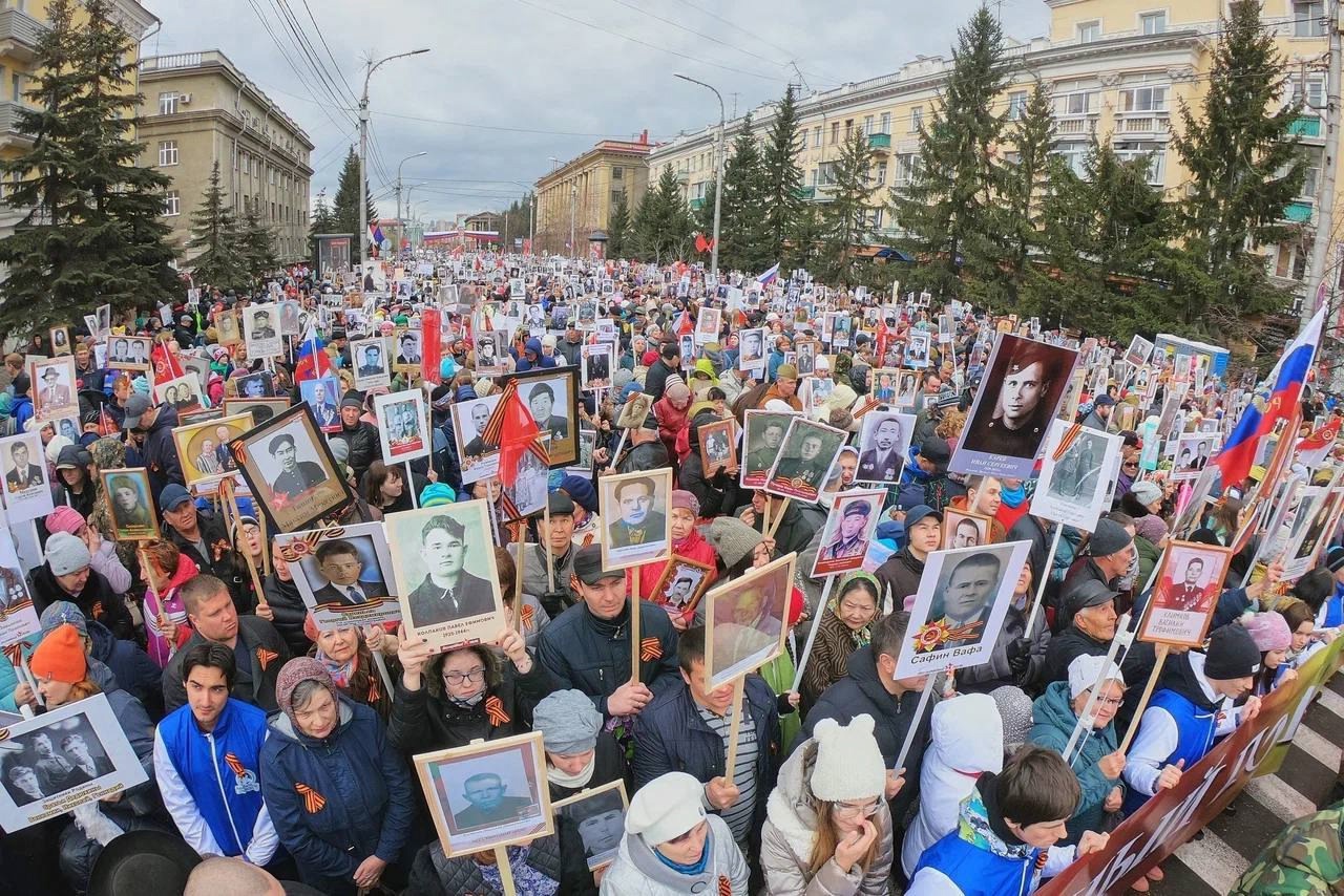 «Бессмертный полк» в этом году снова пройдет по улицам Красноярского края