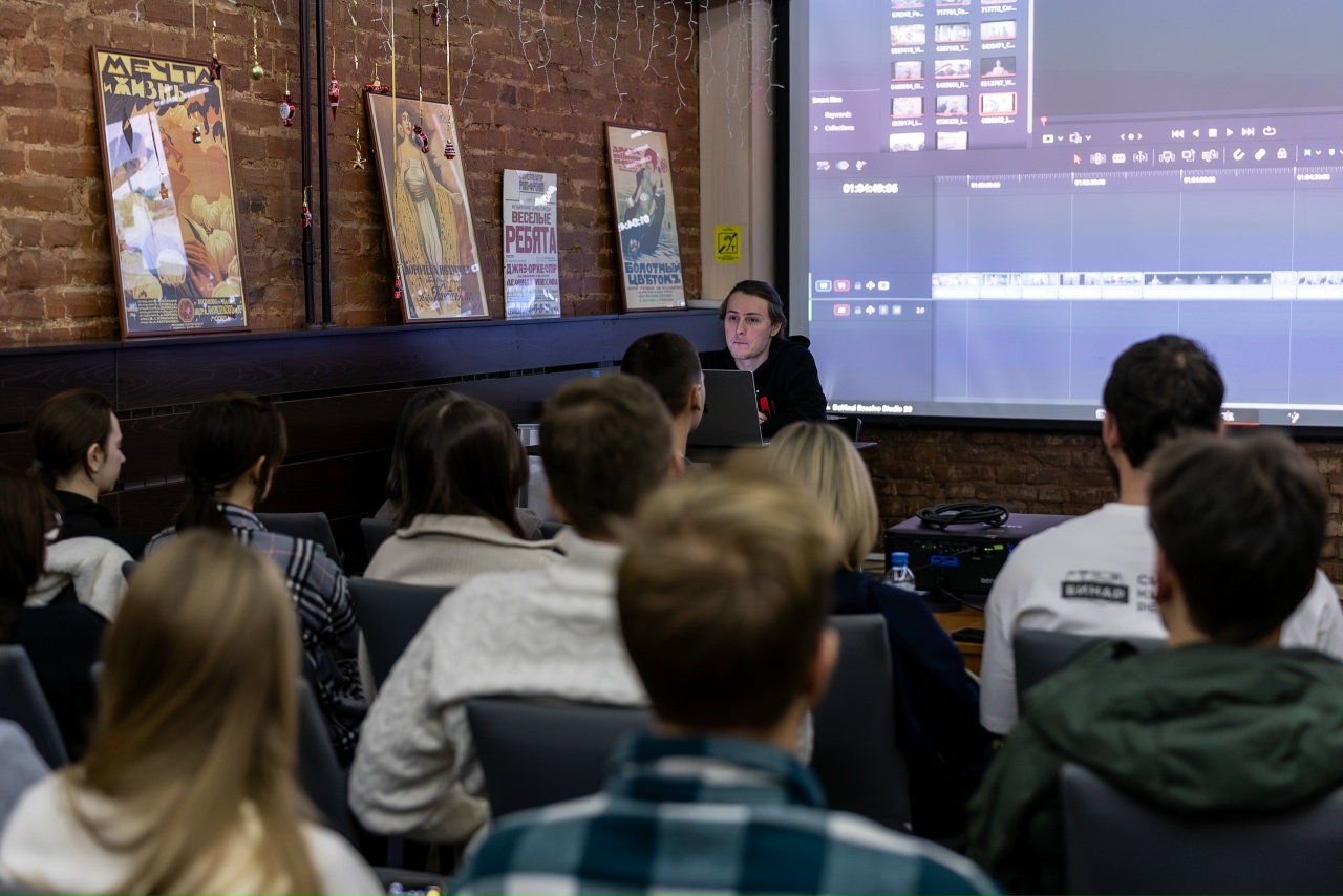 В «Енисей кино» прошёл мастер-класс от колориста Виктора Малыгина