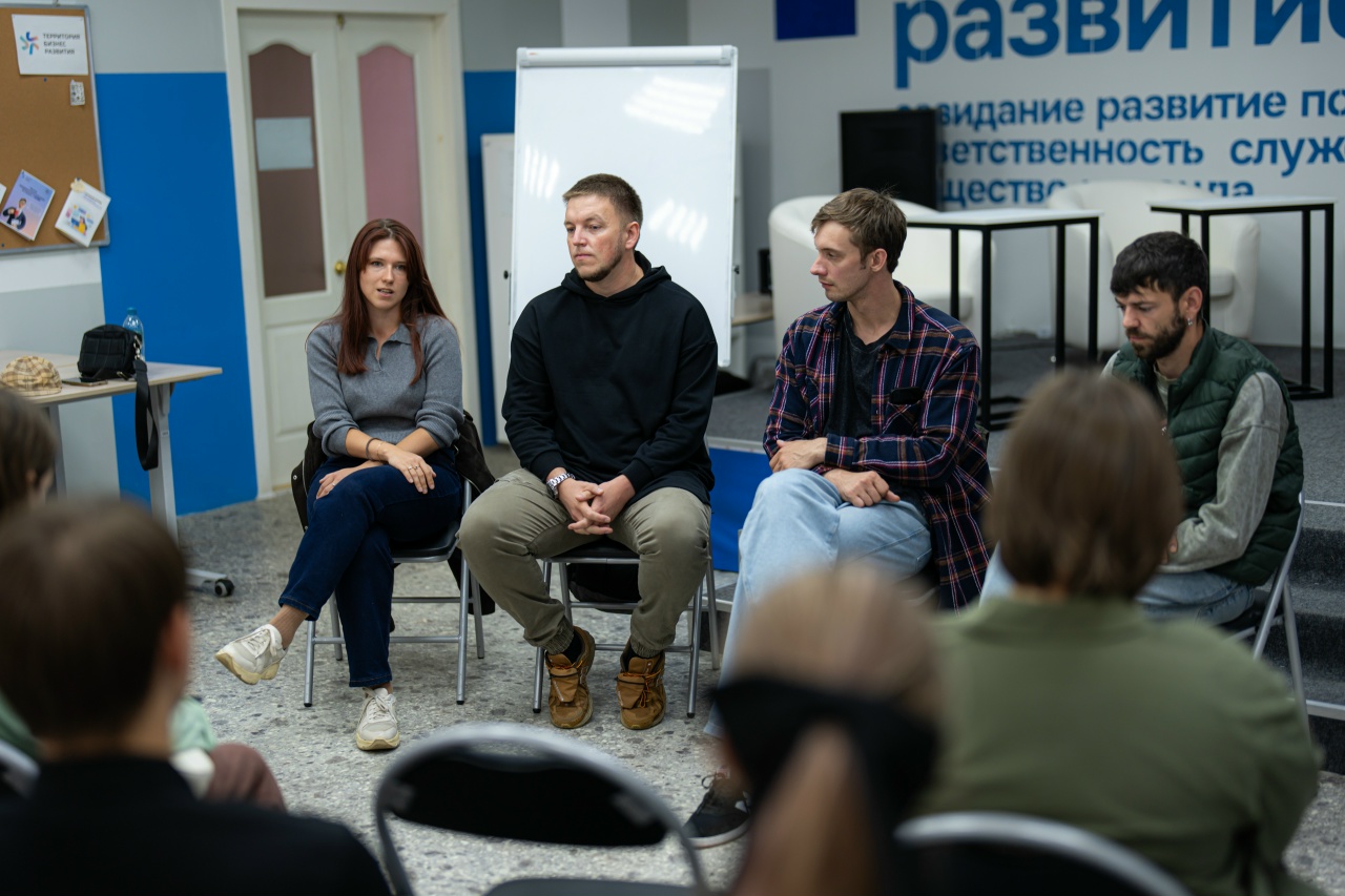 Мастер-класс с создателями сериала "Один из нас"