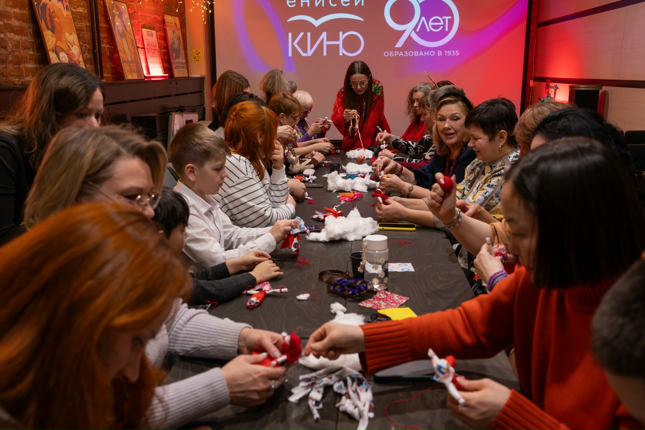 В «Енисей кино» прошли масленичные гуляния