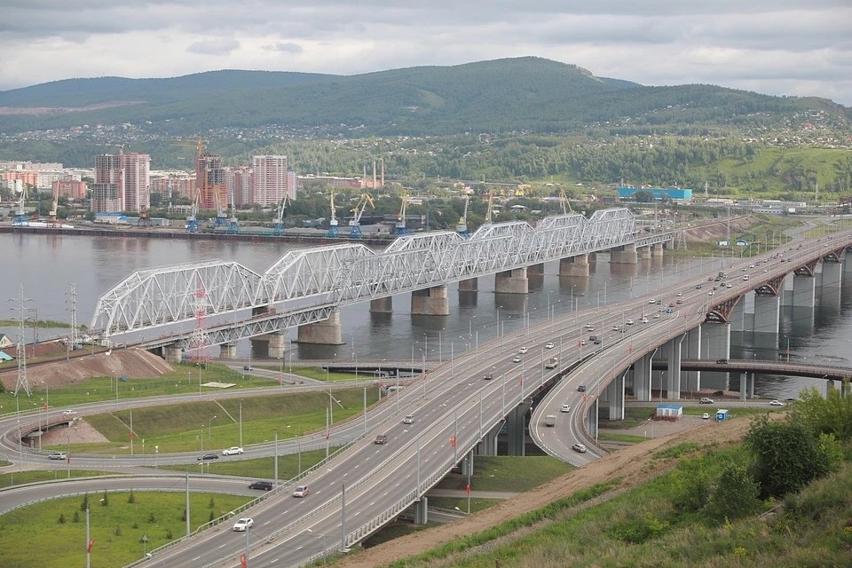 ПЕРЕКРЫТИЕ ДОРОГ В КРАСНОЯРСКЕ